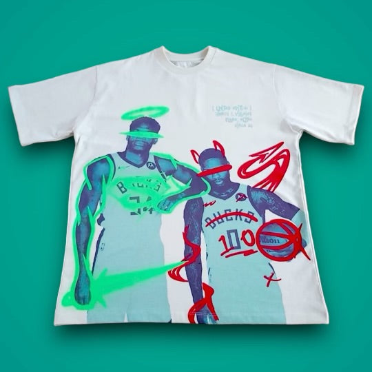 Heroes & Villain$ Tee