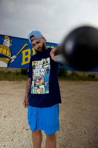 25’ Brew Crew | Cream City GTA Edition Navy