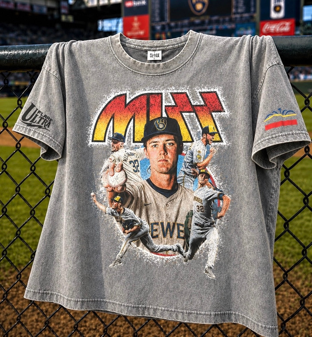 MIZZ Rock n’ Roll Tee Grey