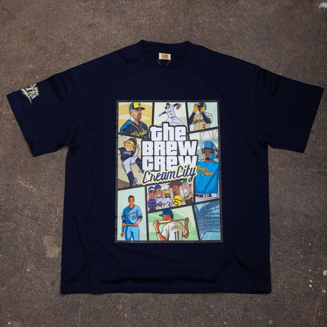 25’ Brew Crew | Cream City GTA Edition Navy
